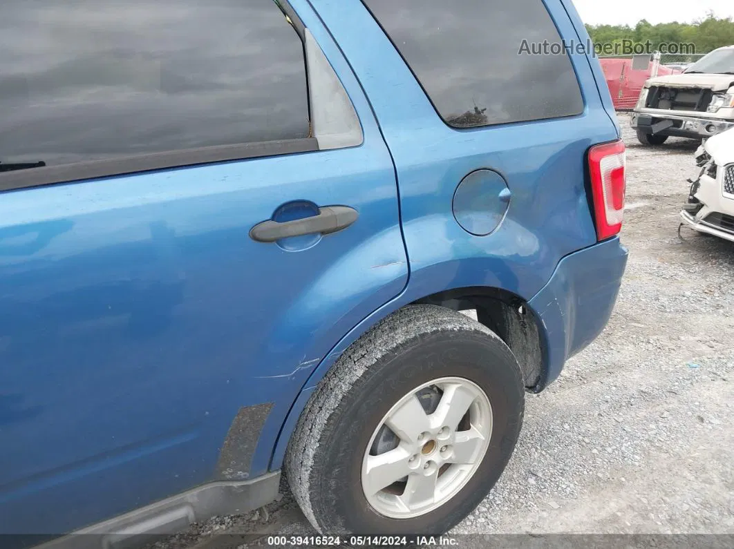 2009 Ford Escape Xlt Blue vin: 1FMCU03G19KA53779