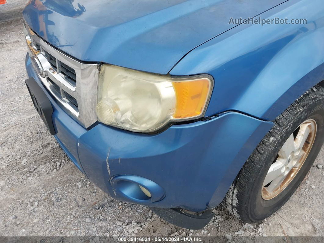 2009 Ford Escape Xlt Blue vin: 1FMCU03G19KA53779