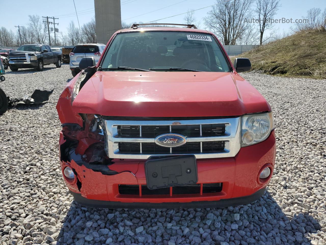 2009 Ford Escape Xlt Red vin: 1FMCU03G19KA86104