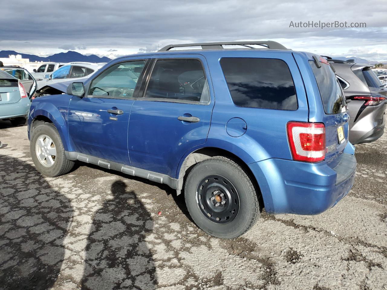 2009 Ford Escape Xlt Blue vin: 1FMCU03G19KD11654