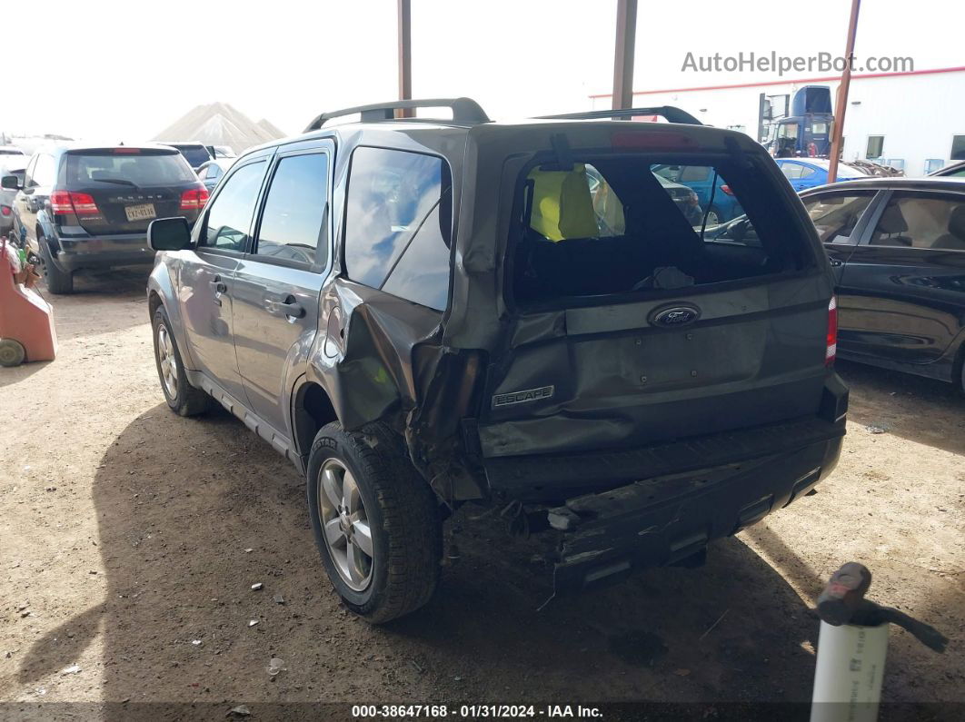 2009 Ford Escape Xlt Gray vin: 1FMCU03G29KA27109