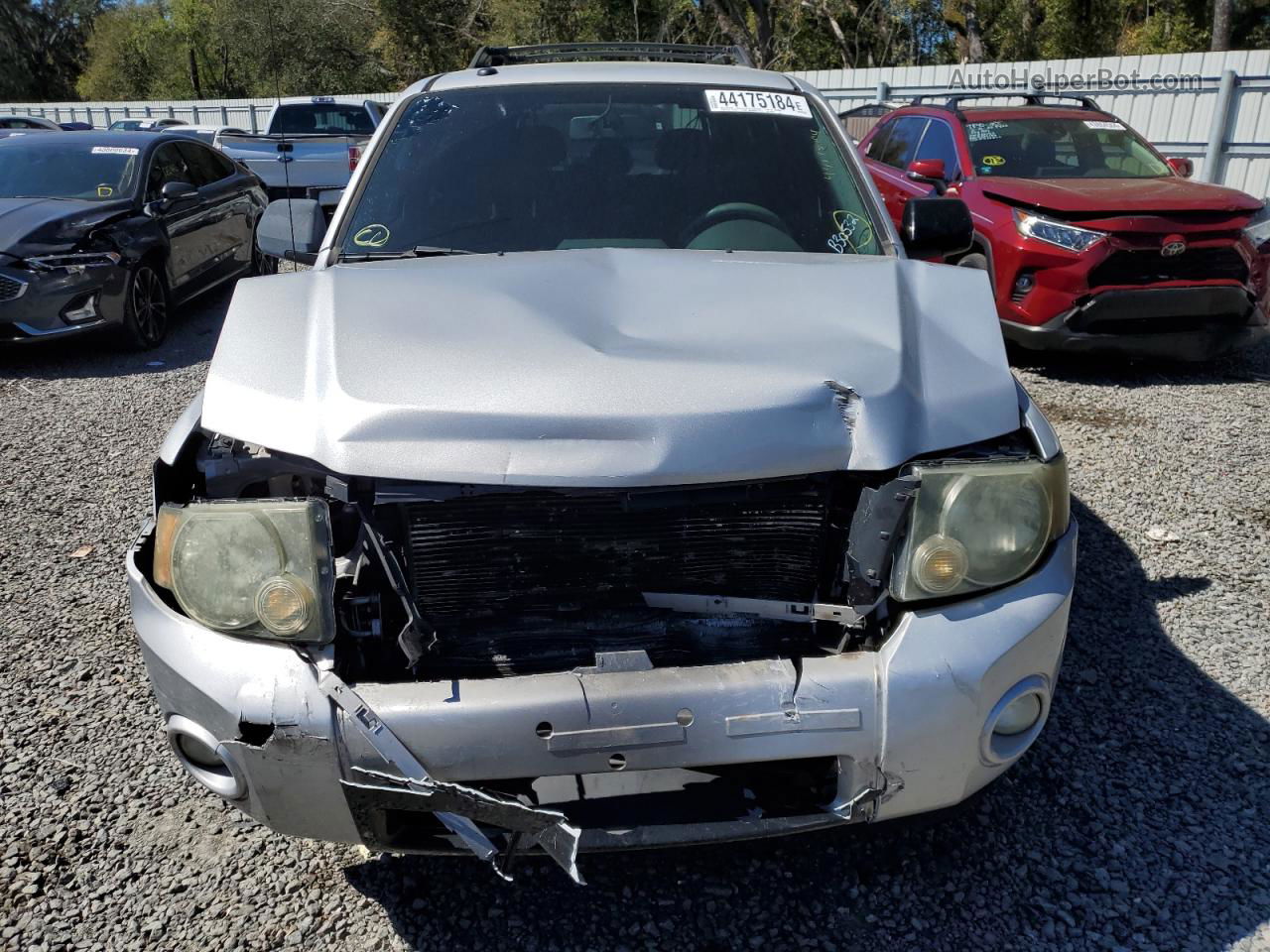 2009 Ford Escape Xlt Silver vin: 1FMCU03G29KB30532