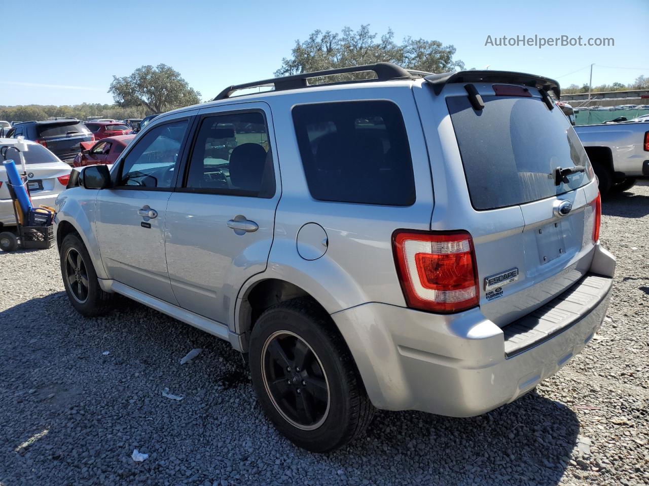 2009 Ford Escape Xlt Silver vin: 1FMCU03G29KB30532