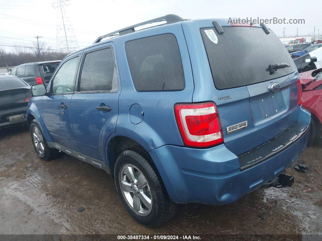 2009 Ford Escape Xlt Blue vin: 1FMCU03G39KA64136