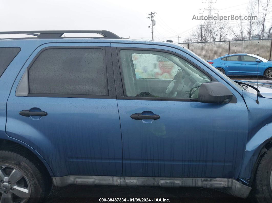 2009 Ford Escape Xlt Blue vin: 1FMCU03G39KA64136