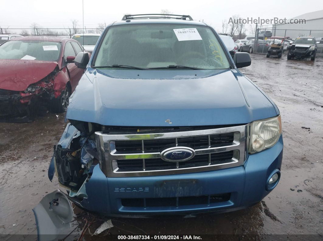 2009 Ford Escape Xlt Blue vin: 1FMCU03G39KA64136