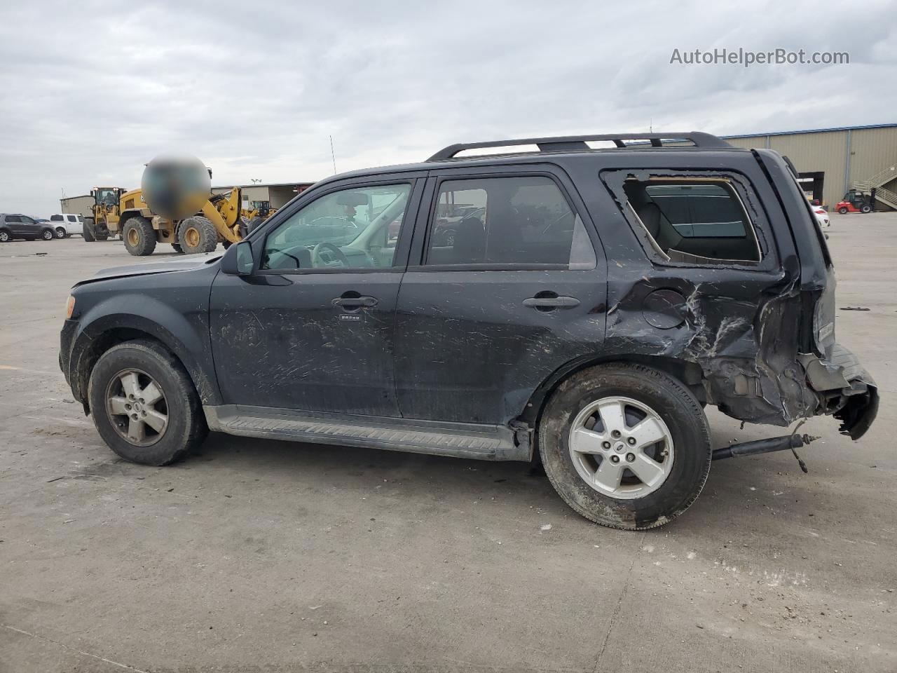 2009 Ford Escape Xlt Black vin: 1FMCU03G39KA93393