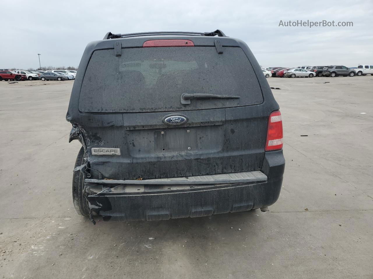 2009 Ford Escape Xlt Black vin: 1FMCU03G39KA93393