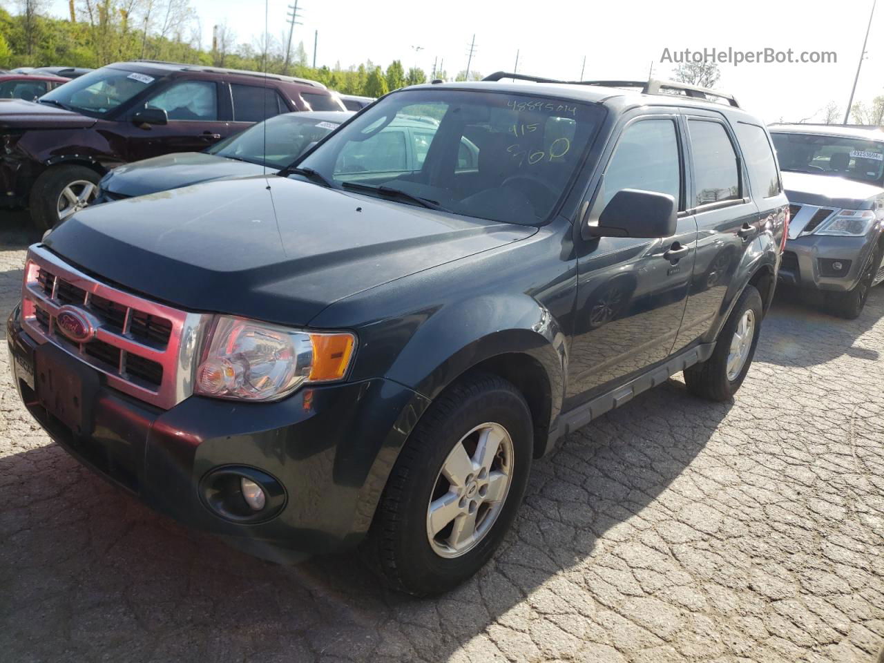 2009 Ford Escape Xlt Gray vin: 1FMCU03G39KB00956