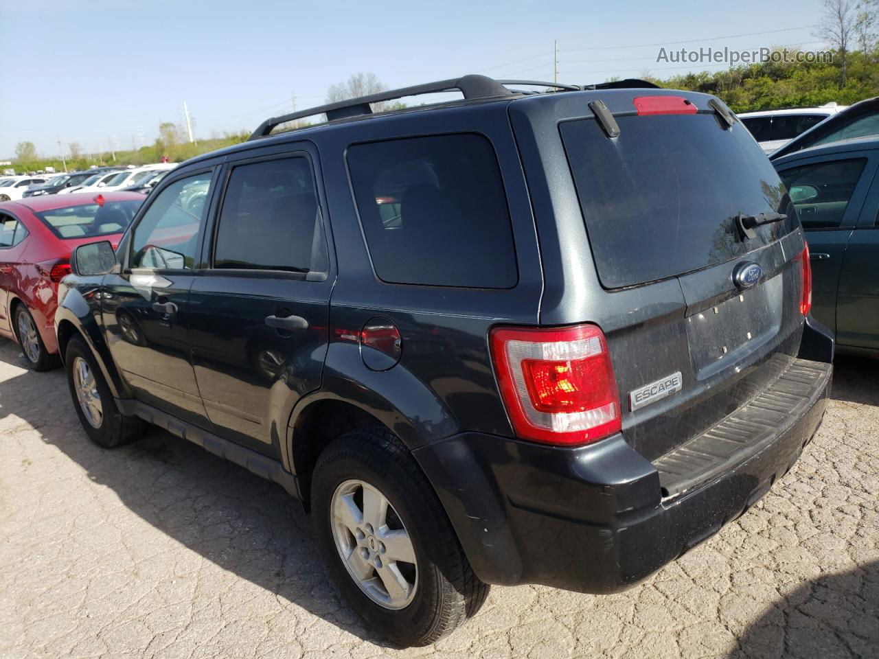 2009 Ford Escape Xlt Gray vin: 1FMCU03G39KB00956