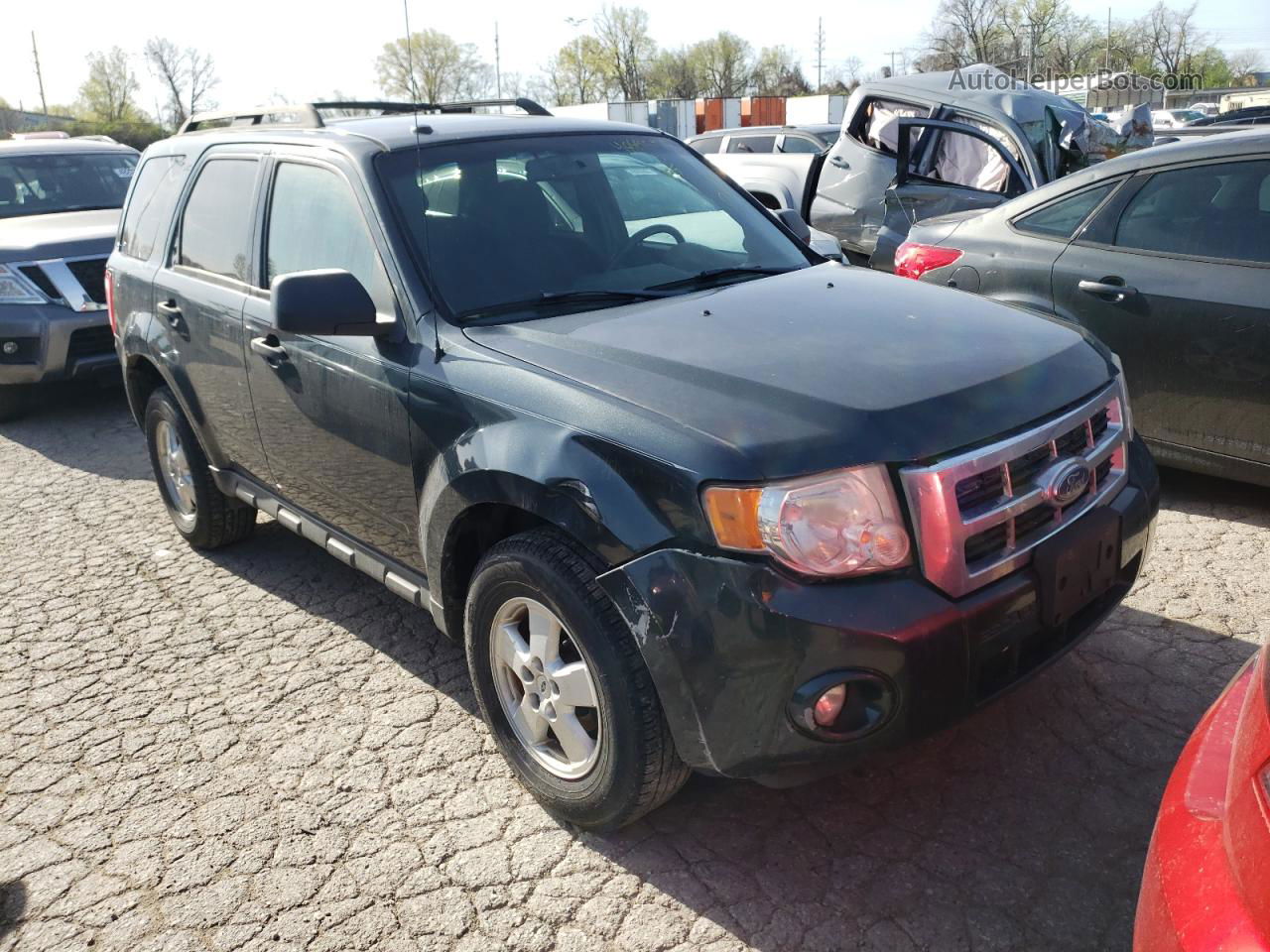 2009 Ford Escape Xlt Gray vin: 1FMCU03G39KB00956