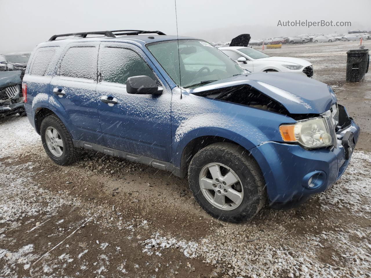 2009 Ford Escape Xlt Blue vin: 1FMCU03G49KA57213