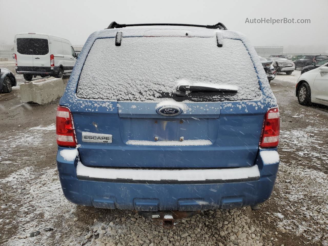 2009 Ford Escape Xlt Blue vin: 1FMCU03G49KA57213