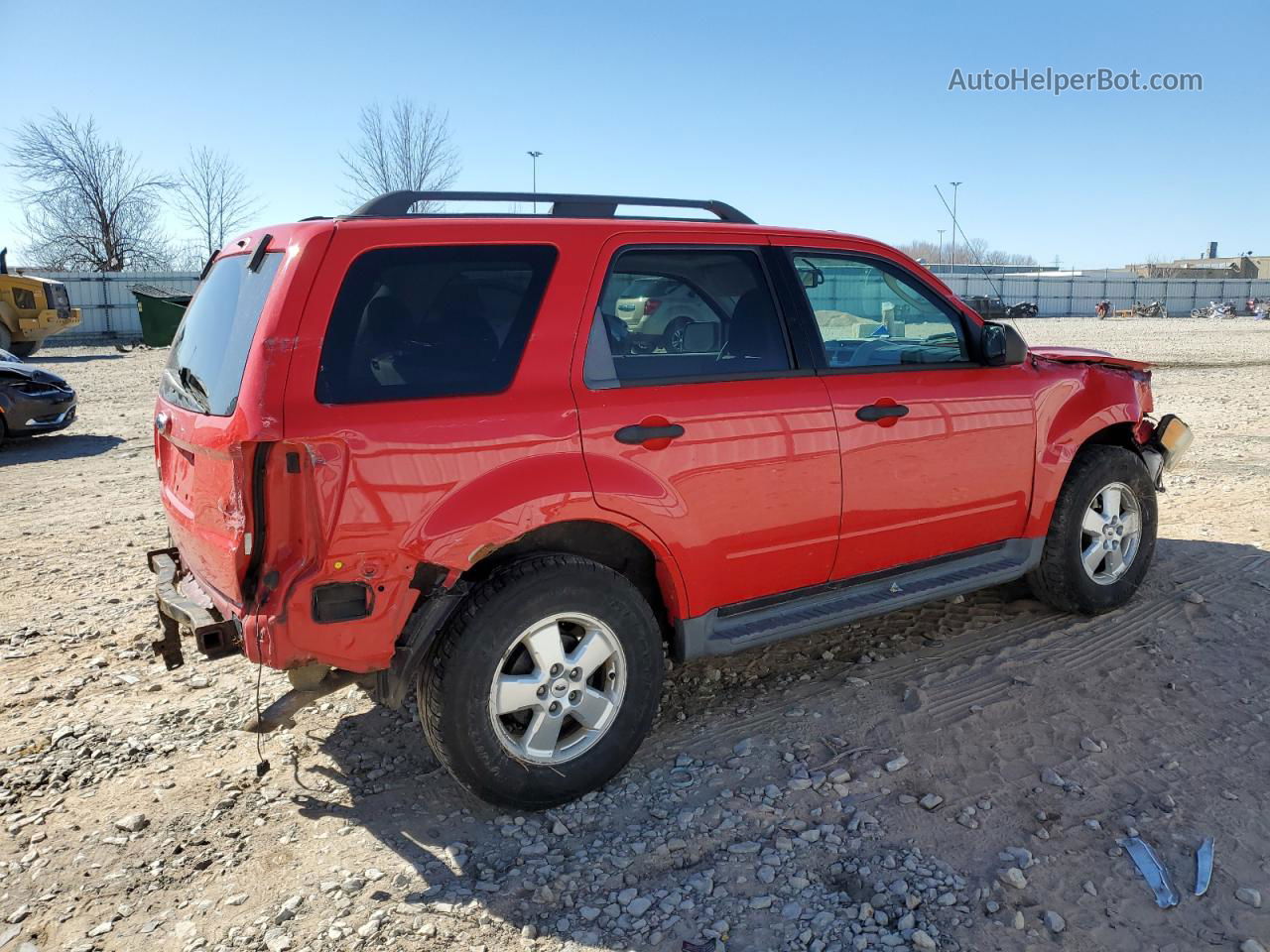 2009 Ford Escape Xlt Red vin: 1FMCU03G49KB10119