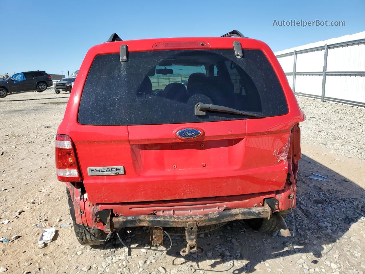 2009 Ford Escape Xlt Red vin: 1FMCU03G49KB10119