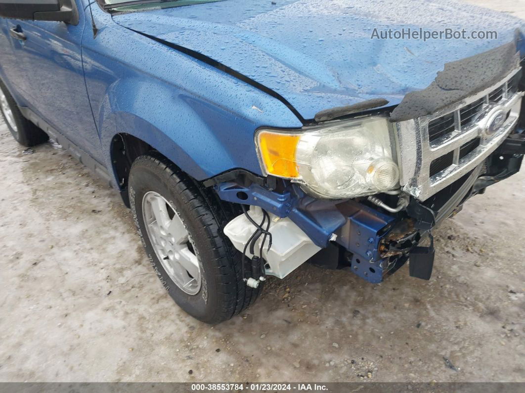 2009 Ford Escape Xlt Blue vin: 1FMCU03G59KA53722