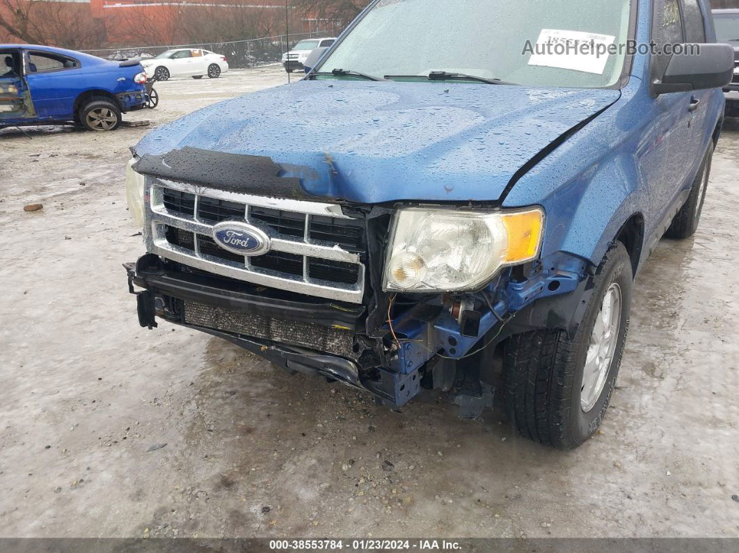 2009 Ford Escape Xlt Blue vin: 1FMCU03G59KA53722