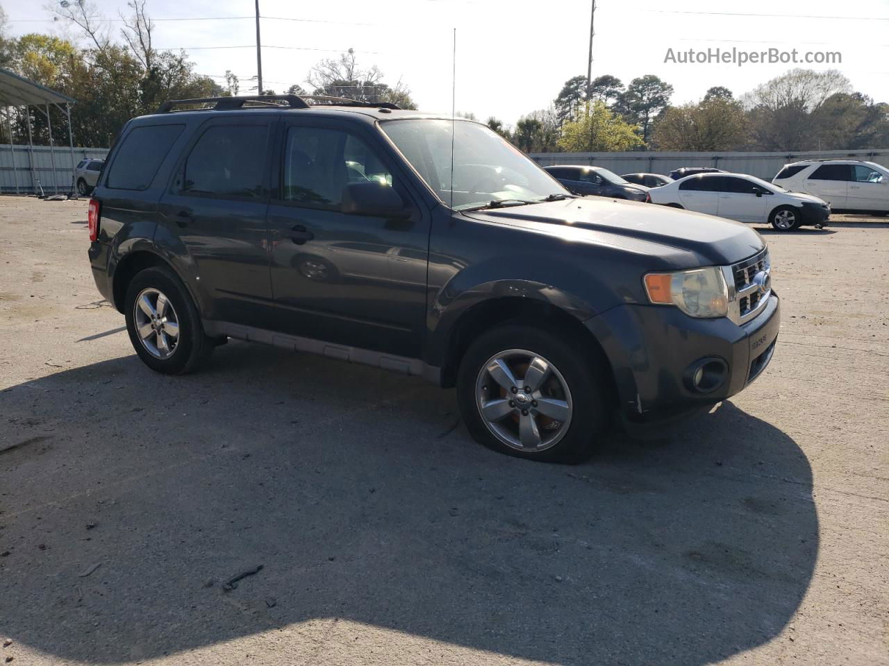 2009 Ford Escape Xlt Gray vin: 1FMCU03G59KB02045