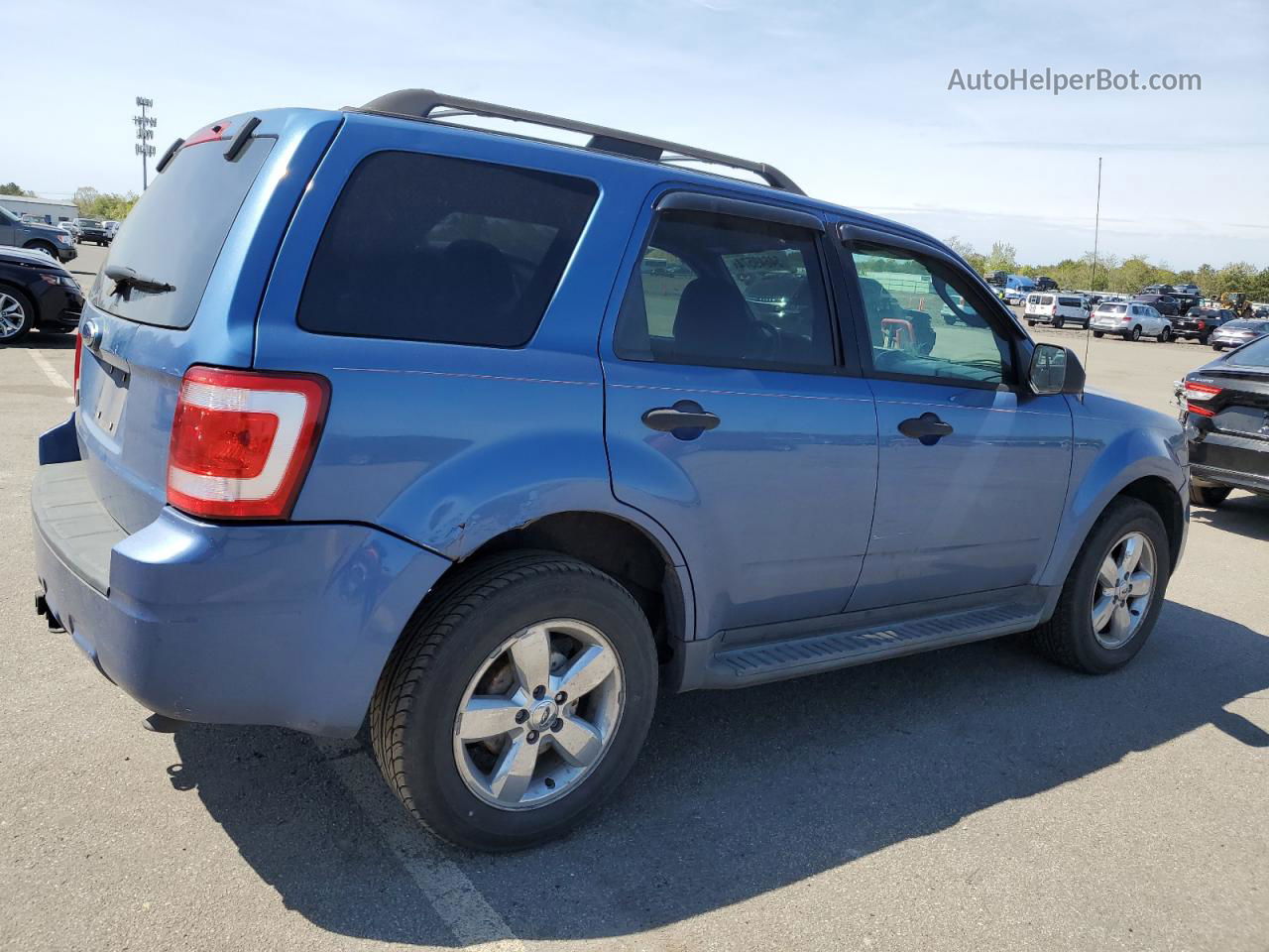 2009 Ford Escape Xlt Синий vin: 1FMCU03G59KC04770