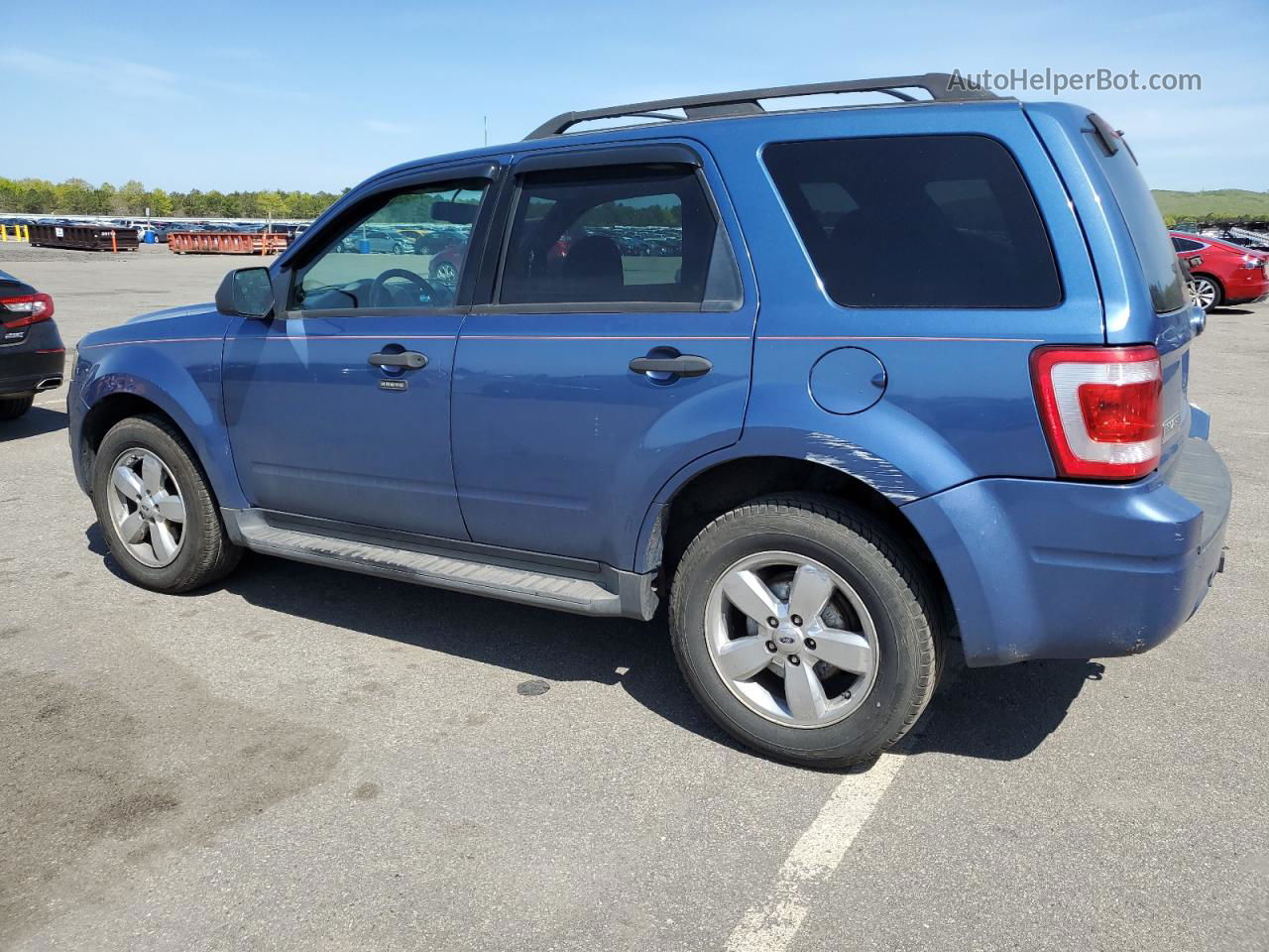 2009 Ford Escape Xlt Синий vin: 1FMCU03G59KC04770