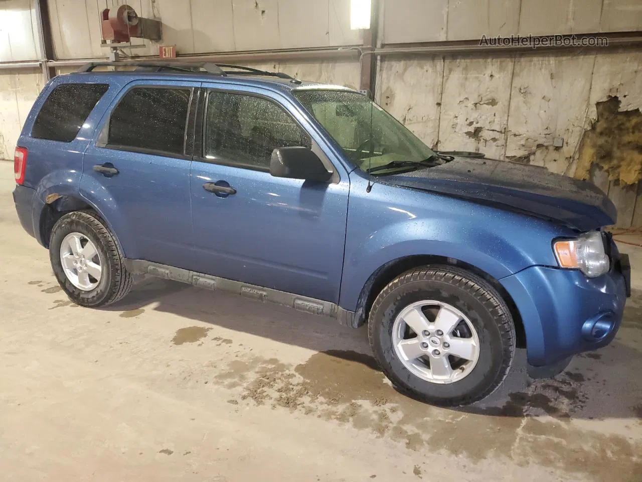 2009 Ford Escape Xlt Blue vin: 1FMCU03G59KC80151