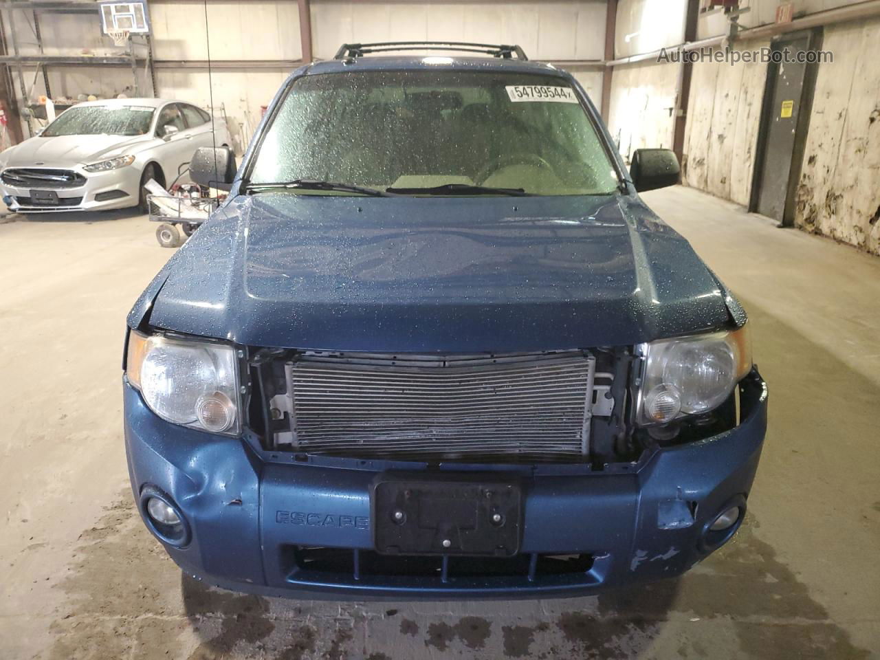 2009 Ford Escape Xlt Blue vin: 1FMCU03G59KC80151