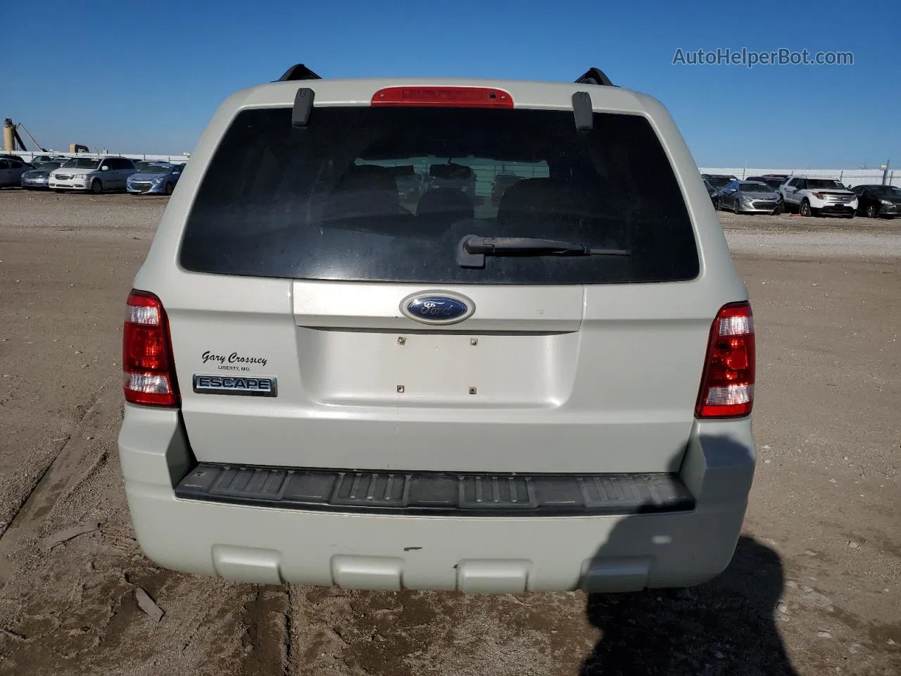 2009 Ford Escape Xlt Cream vin: 1FMCU03G69KB64716