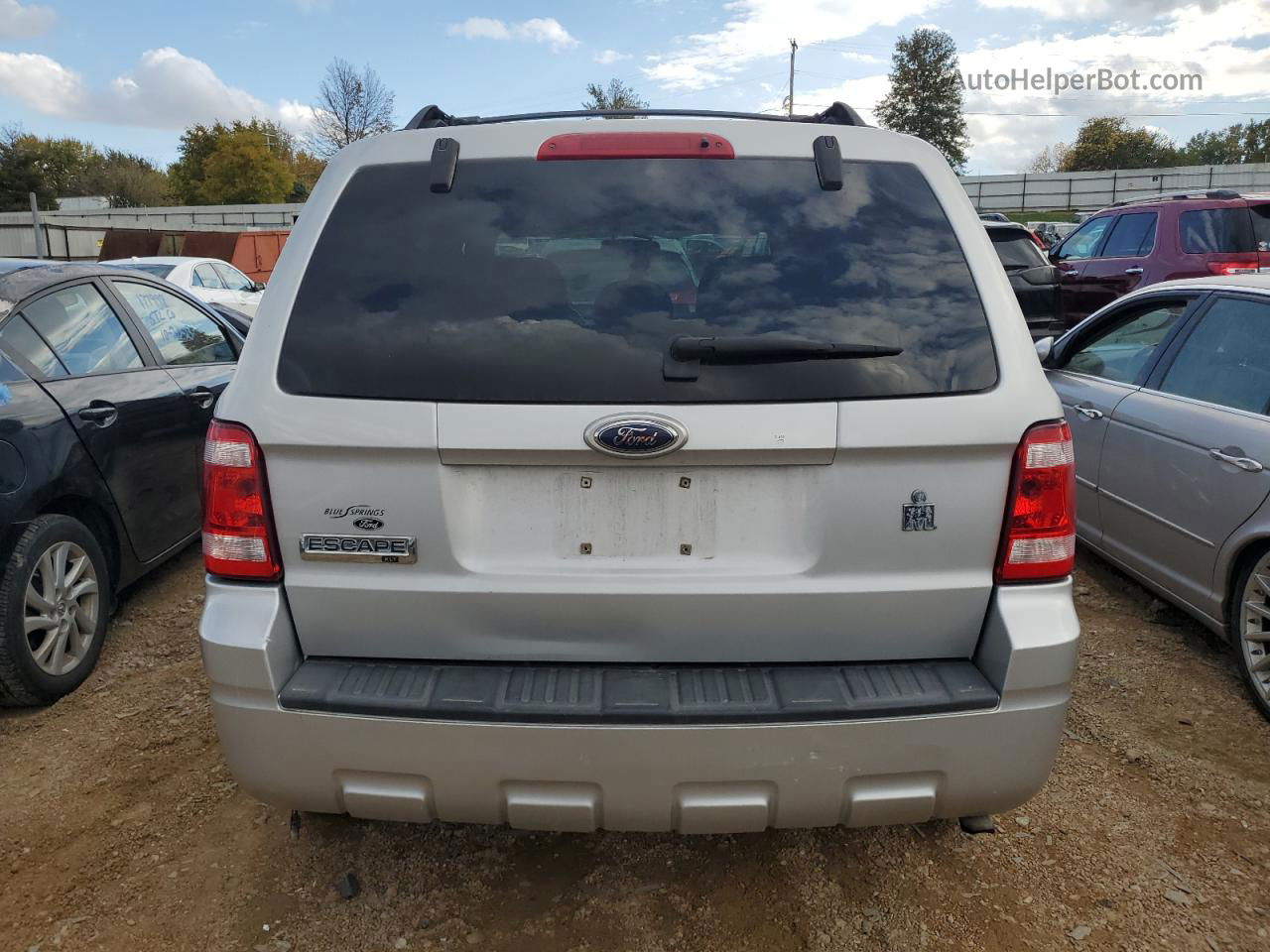 2009 Ford Escape Xlt Silver vin: 1FMCU03G69KB80141