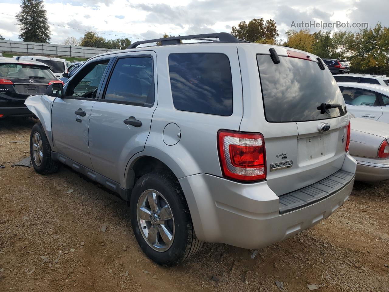 2009 Ford Escape Xlt Silver vin: 1FMCU03G69KB80141