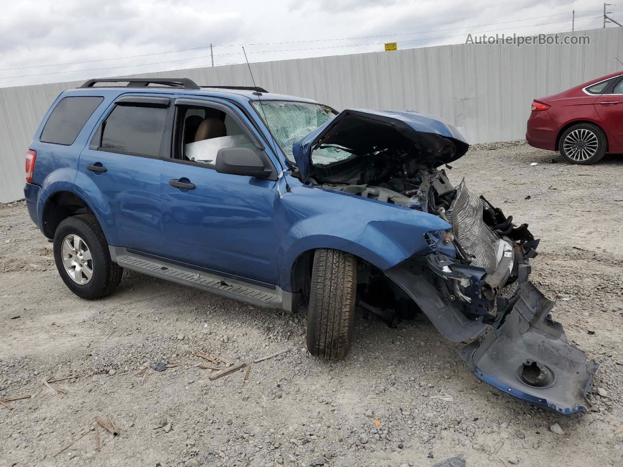 2009 Ford Escape Xlt Blue vin: 1FMCU03G79KA04327