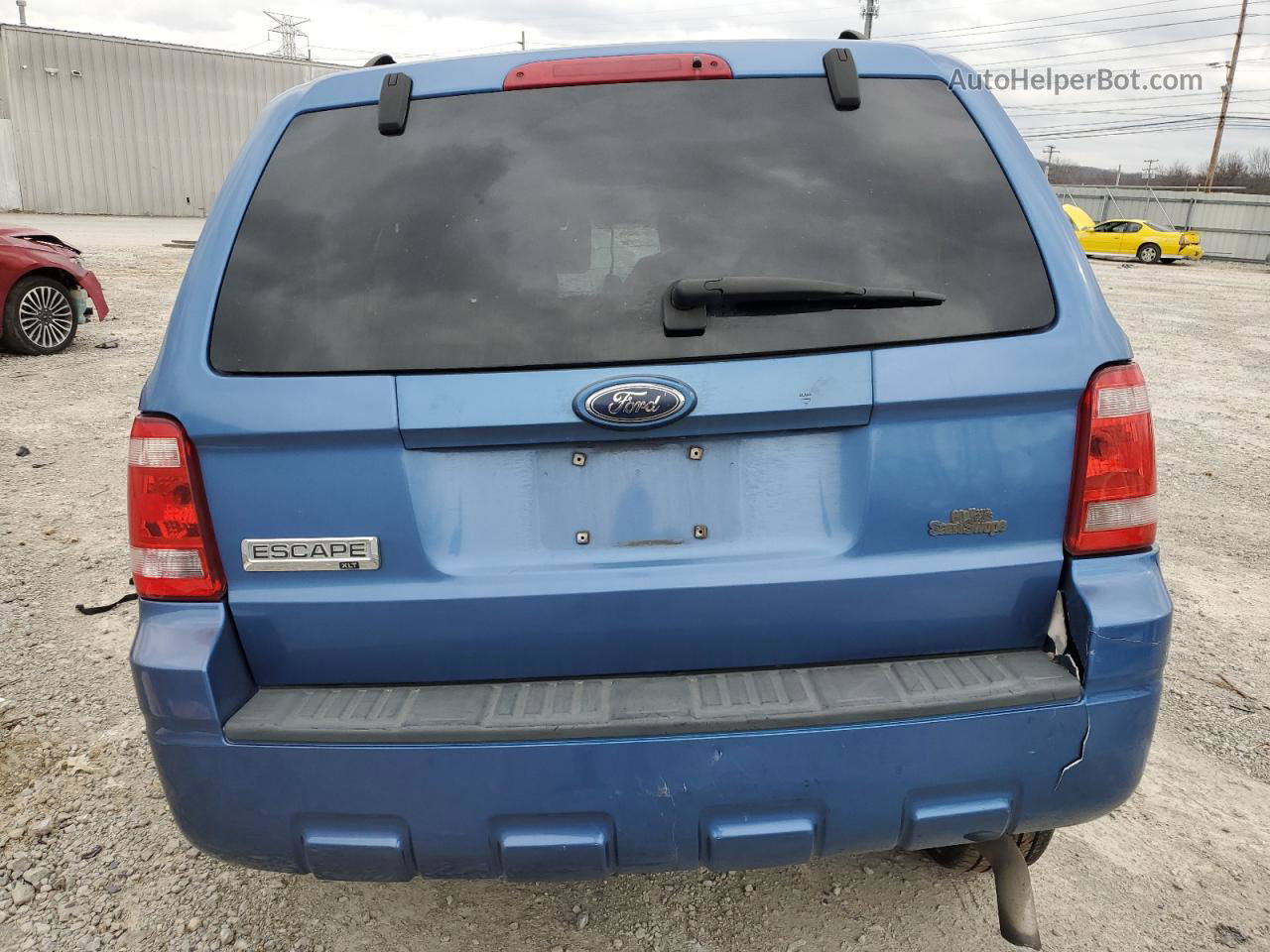 2009 Ford Escape Xlt Blue vin: 1FMCU03G79KA04327