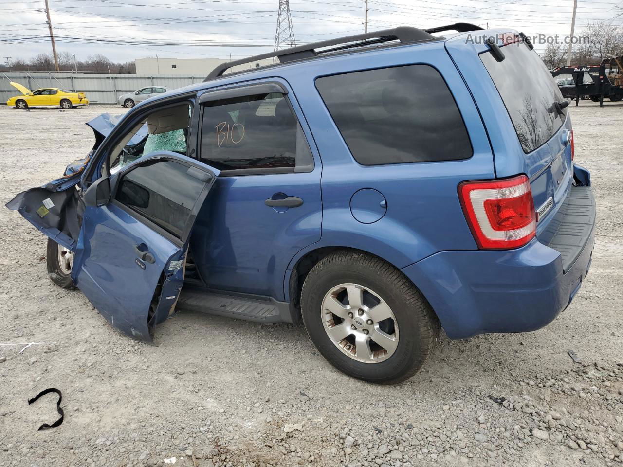 2009 Ford Escape Xlt Blue vin: 1FMCU03G79KA04327