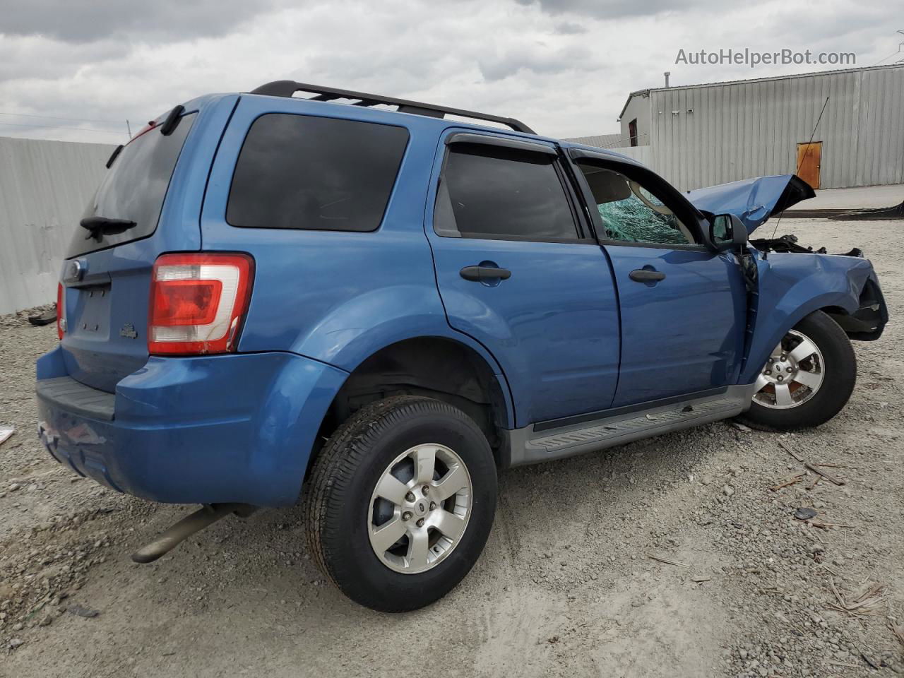 2009 Ford Escape Xlt Blue vin: 1FMCU03G79KA04327