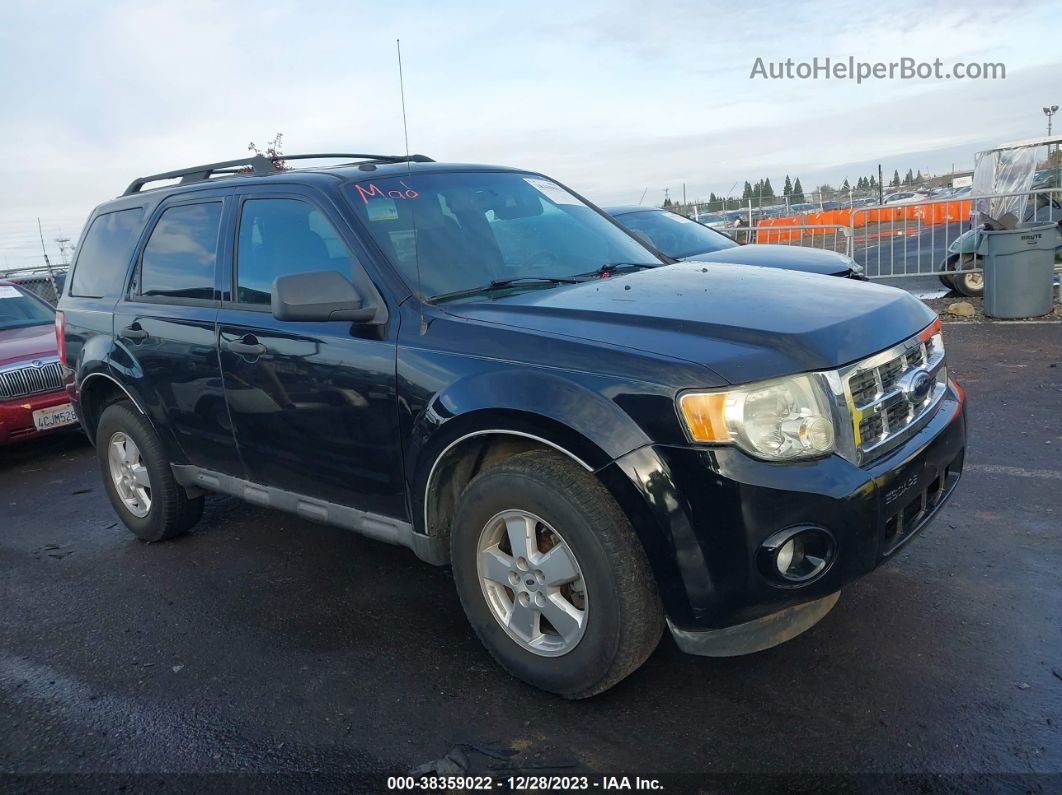 2009 Ford Escape Xlt Black vin: 1FMCU03G79KA62972