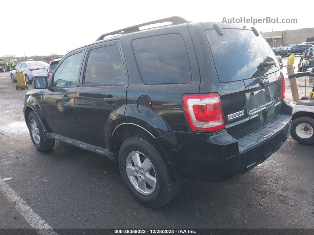 2009 Ford Escape Xlt Black vin: 1FMCU03G79KA62972