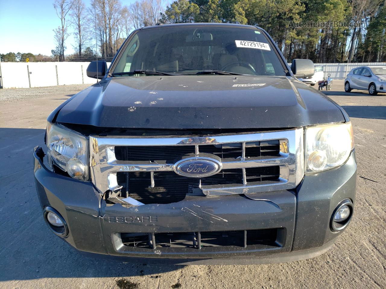 2009 Ford Escape Xlt Угольный vin: 1FMCU03G79KA66522