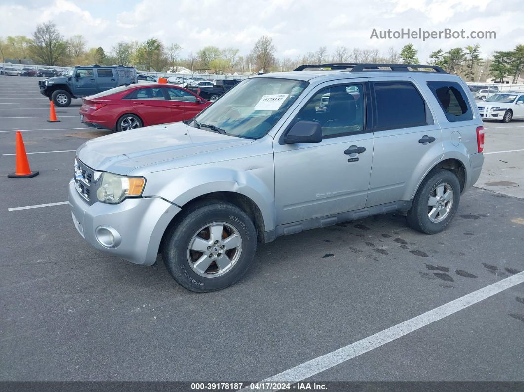 2009 Ford Escape Xlt Silver vin: 1FMCU03G89KA50362