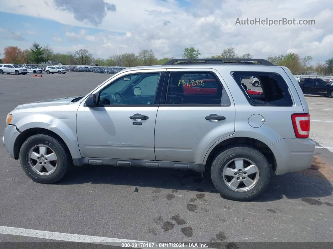 2009 Ford Escape Xlt Silver vin: 1FMCU03G89KA50362