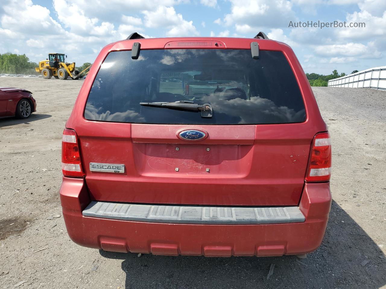 2009 Ford Escape Xlt Red vin: 1FMCU03G89KA50782