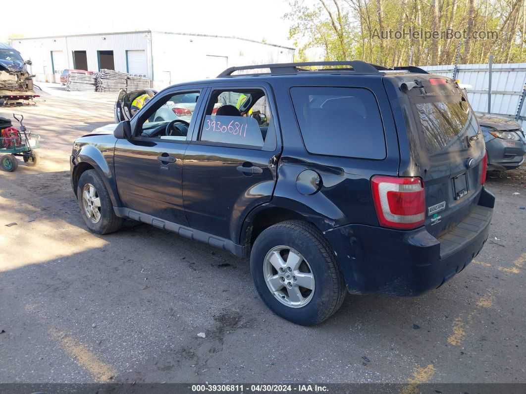 2009 Ford Escape Xlt Black vin: 1FMCU03G89KA51656