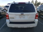 2009 Ford Escape Xlt White vin: 1FMCU03G89KA82101