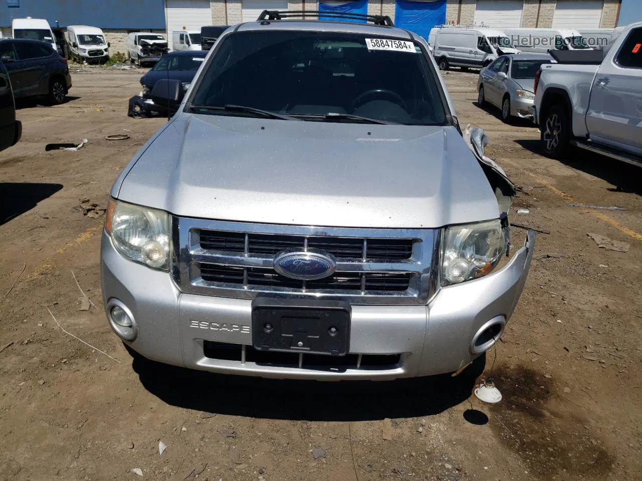 2009 Ford Escape Xlt Silver vin: 1FMCU03G89KB10365