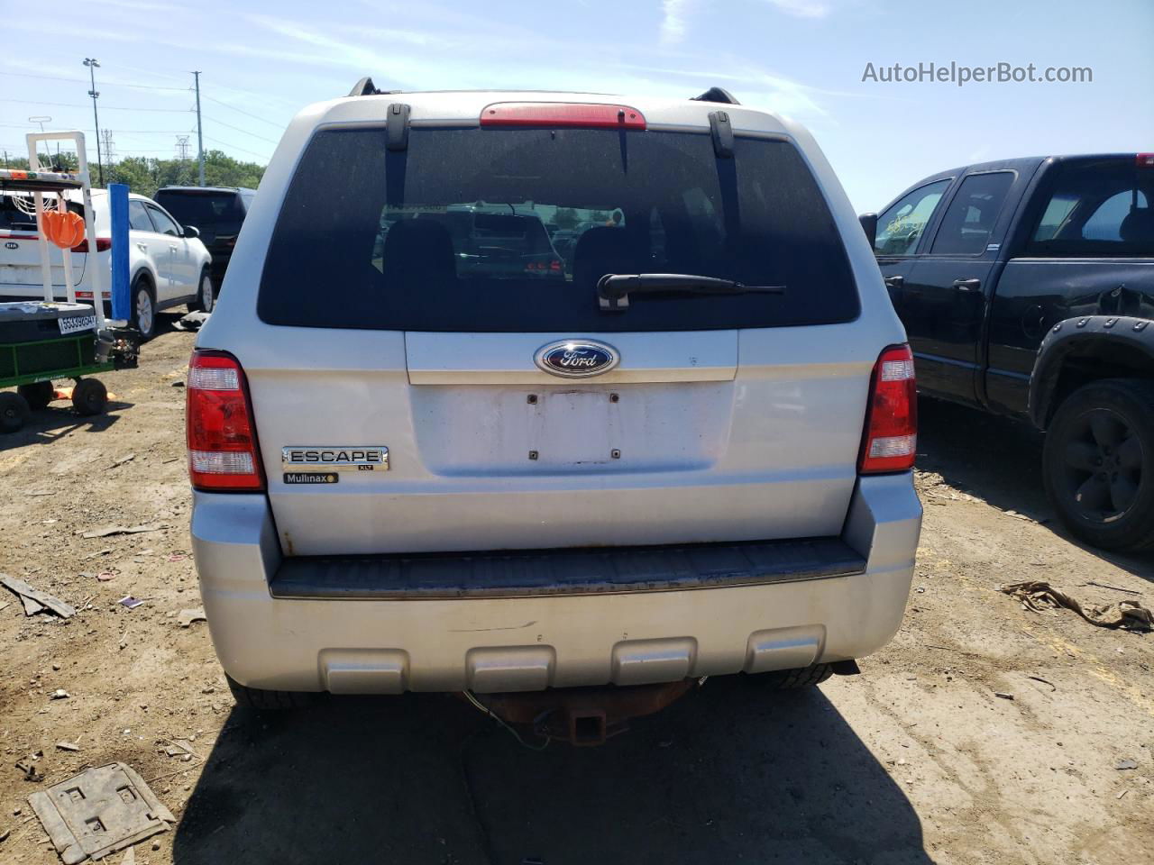 2009 Ford Escape Xlt Silver vin: 1FMCU03G89KB10365