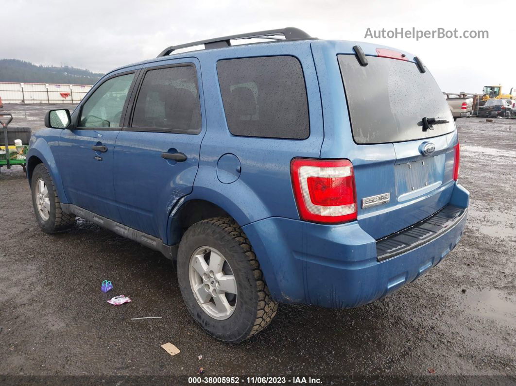 2009 Ford Escape Xlt Blue vin: 1FMCU03G89KB78682