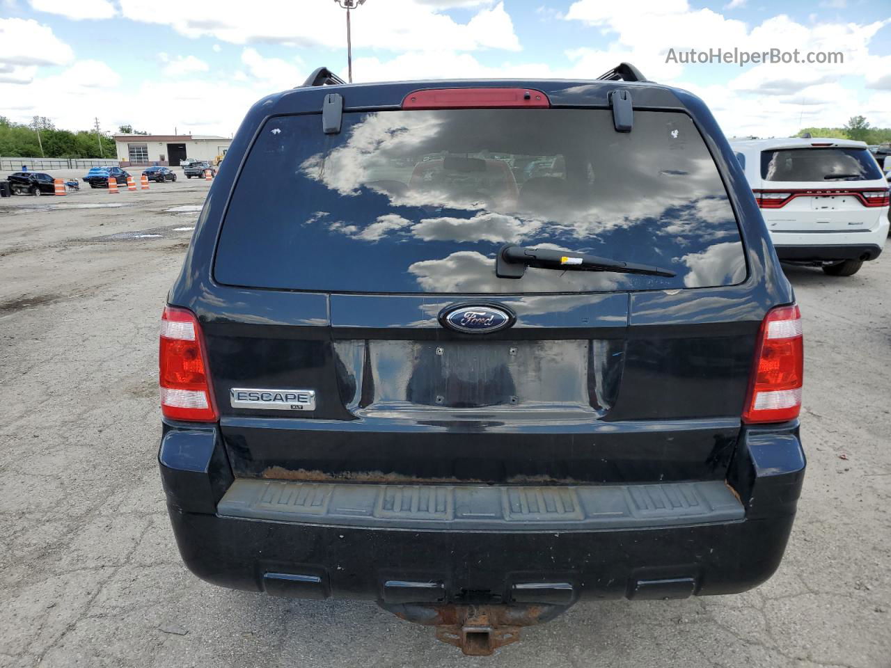 2009 Ford Escape Xlt Black vin: 1FMCU03G89KC34605