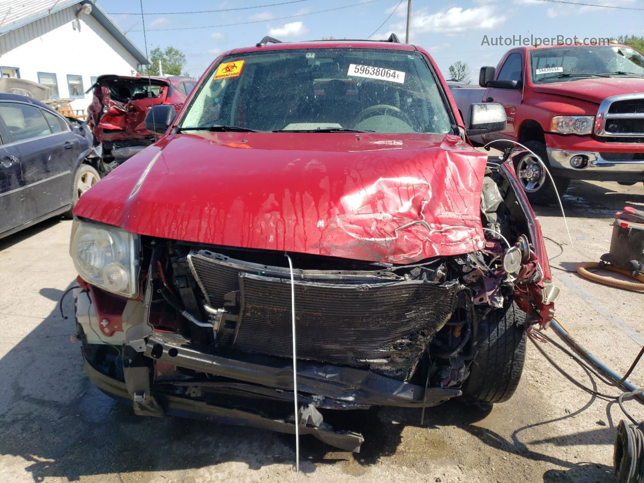 2009 Ford Escape Xlt Burgundy vin: 1FMCU03G89KC35138