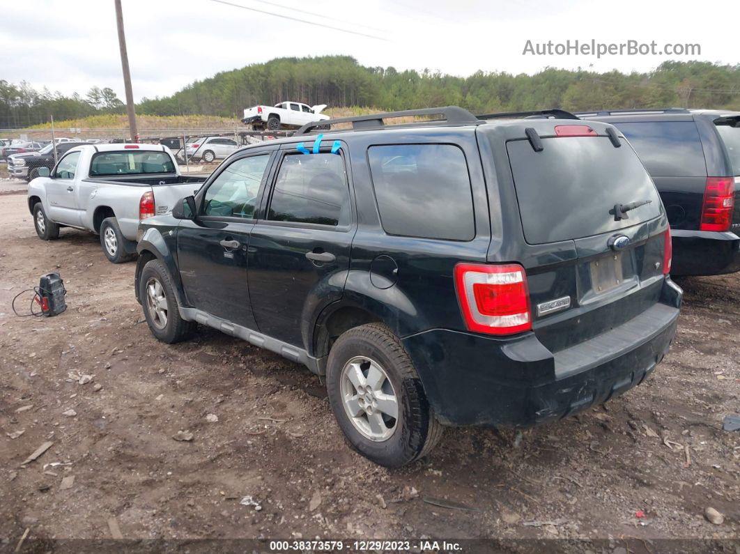 2009 Ford Escape Xlt Black vin: 1FMCU03G89KC46575