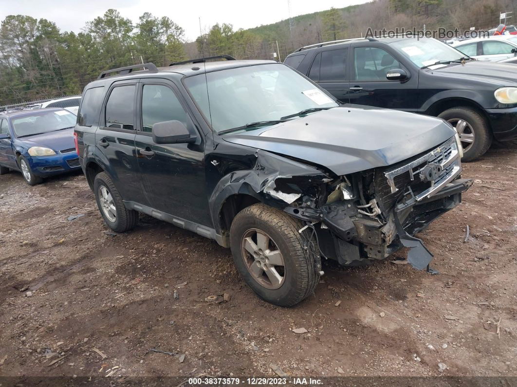 2009 Ford Escape Xlt Black vin: 1FMCU03G89KC46575