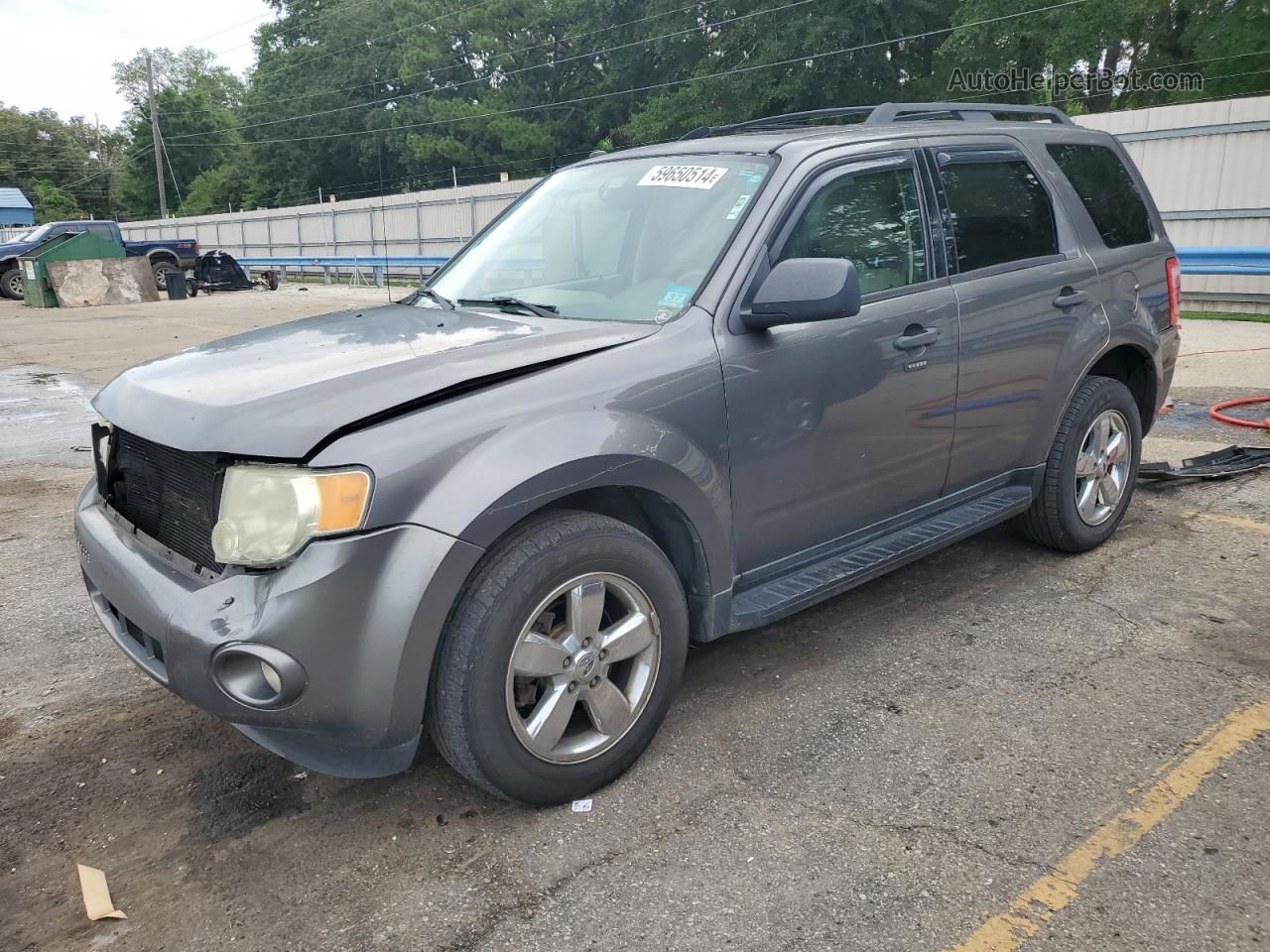 2009 Ford Escape Xlt Gray vin: 1FMCU03G99KA07049