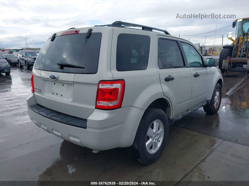 2009 Ford Escape Xlt Beige vin: 1FMCU03G99KB13260